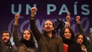 Pablo Iglesias est secrétaire général de Podemos, formation de gauche créée en 2014.