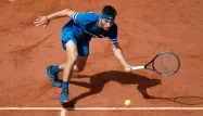 Corentin Moutet n'a pas résisté plus d'un set à David Goffin.