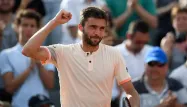 Gilles Simon est le premier Français qualifié pour le troisième tour de Roland-Garros.