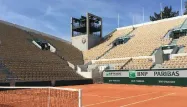 Le chantier, qui ne devrait pas être entièrement achevé avant 2021, a tout de même bien avancé à Roland-Garros.