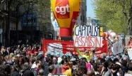 La CGT mais aussi FSU, Solidaires et l'Unef feront partie des syndicats qui défileront le 26 mai. (image d'archive)