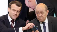 Emmanuel Macron Jean-Yves Le Drian