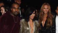 Kanye West, Kim Kardashian, Beyoncé crédit : LARRY BUSACCA / GETTY IMAGES NORTH AMERICA / AFP - 1280
