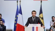 macron nouméa 1280 LUDOVIC MARIN / AFP
