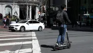 trottinette électrique 1280 JUSTIN SULLIVAN / GETTY IMAGES NORTH AMERICA / AFP