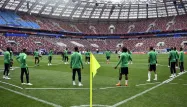 Équipe d'Arabie saoudite à l'entraînement (1280x640) Alexander NEMENOV / AFP