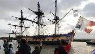 L'Hermione revient de sept mois de navigation pour célébrer la francophonie.