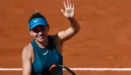 Simona Halep s'est qualifiée pour sa troisième finale Porte d'Auteuil.