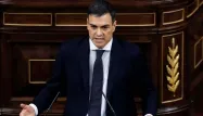 Pedro Sanchez, Espagne crédit : EMILIO NARANJO / POOL / AFP - 1280