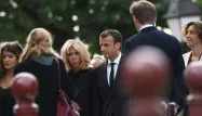 Le couple Macron a assisté aux obsèques de Jean-Claude Boulard lundi au Mans.