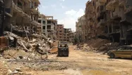 La Ghouta orientale a été la cible d'un siège par le régime syrien au printemps 2018.
