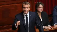 Emmanuel Macron s'est exprimé lundi devant le Congrès.