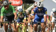 Deuxième victoire en quatre étapes pour Fernando Gaviria (à droite). Impressionnant.