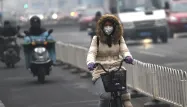 Chine, pollution, Pékin crédit :; GOH CHAI HIN / AFP - 1280