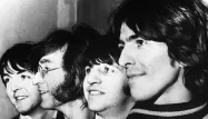 De gauche à droite : Paul McCartney, John Lennon, Ringo Starr et George Harrison.