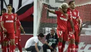 Dijon a réalisé la bonne opération du week-end et grimpe sur le podium de la Ligue 1.