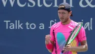 Lucas Pouille a battu lundi Andy Murray, retombé au 375ème rang mondial.