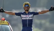Julian Alaphilippe s'est imposé devant Bauke Mollema et Anthony Roux.