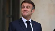Emmanuel Macron en visite surprise à Hirson.