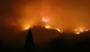 Le feu s'est déclaré en fin de soirée lundi dans la région très boisée du Monte Serra.