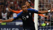 Kylian Mbappé a ouvert le score pour l'équipe de France, face aux Pays-Bas.
