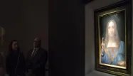 Le Salvator Mundi, un portrait de Jésus Christ peint probablement vers 1500, avait établi un record des enchères en novembre 2017.