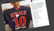 supporter, Neymar crédit : Capture d'écran Instagram - 1280