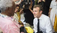 Emmanuel Macron, Saint-Martin, Eliot BLONDET / AFP / POOL 1280