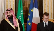 Emmanuel Macron avait déjà rencontré le prince héritier saoudien lors d'une rencontre à l'Élysée, en avril dernier.
