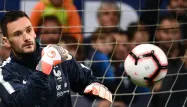 Hugo Lloris lors du match contre l'Islande.