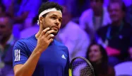 Tsonga n'a pas réussi à relancer la France, vendredi.