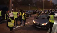 gilets jaunes, Porte d'Auteuil, crédit : LUCAS BARIOULET / AFP
