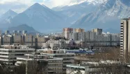 Le quartier de La Villeneuve à Grenoble, en 2012.