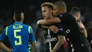 Neymar et Mbappé face à Naples (1280x640) Alberto PIZZOLI / AFP