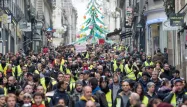 Les "gilets jaunes" étaient beaucoup moins nombreux samedi lors de l'"acte 6".