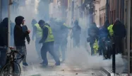 Des affrontements avec les forces de l'ordre ont eu lieu à Toulouse.