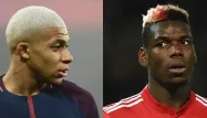 Ce PSG-Manchester sera l'occasion pour Kylian Mbappé de retrouver son partenaire en équipe de France, Paul Pogba.