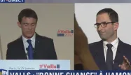 Primaire PS : Hamon s’excuse auprès de Valls pour avoir interrompu son discours