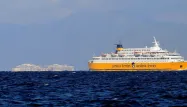 Corsica Ferries, Bastia 2014 crédit : PASCAL POCHARD CASABIANCA / AFP - 1280
