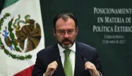 Luis Videgaray, mexique crédit : RONALDO SCHEMIDT / AFP - 1280