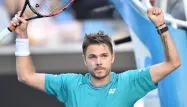 Stan Wawrinka, huitième de finale Open d'Australie crédit : PETER PARKS / AFP - 1280
