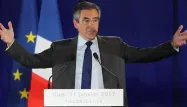 François Fillon lors de son meeting à Nice, le 11 janvier 2017.