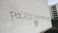 Une vidéo de la scène, filmée par la vidéosurveillance de la police municipale, montre un policier porter un coup de matraque horizontal au niveau des fesses du jeune homme.