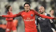 Edinson Cavani PSG NICOLAS TUCAT / AFP 1280