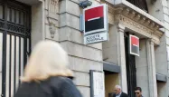 banque, société générale crédit : BERTRAND LANGLOIS / AFP - 1280