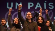 Ce dimanche, Pablo Iglesias a été reconduit à la tête de Podemos avec 56% des suffrages.