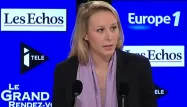 Marion Maréchal-Le Pen était l'invitée du Grand rendez-vous, dimanche.