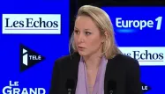 Marion Maréchal-Le Pen était l'invitée du Grand rendez-vous, dimanche.