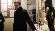 Jean-Luc Mélenchon a visité samedi la Maison de la négritude et des droits de l'Homme.