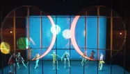 "Tree of Codes", la dernière création du jeune chorégraphe Wayne McGregor, se tient jusqu'au 23 février à Paris.